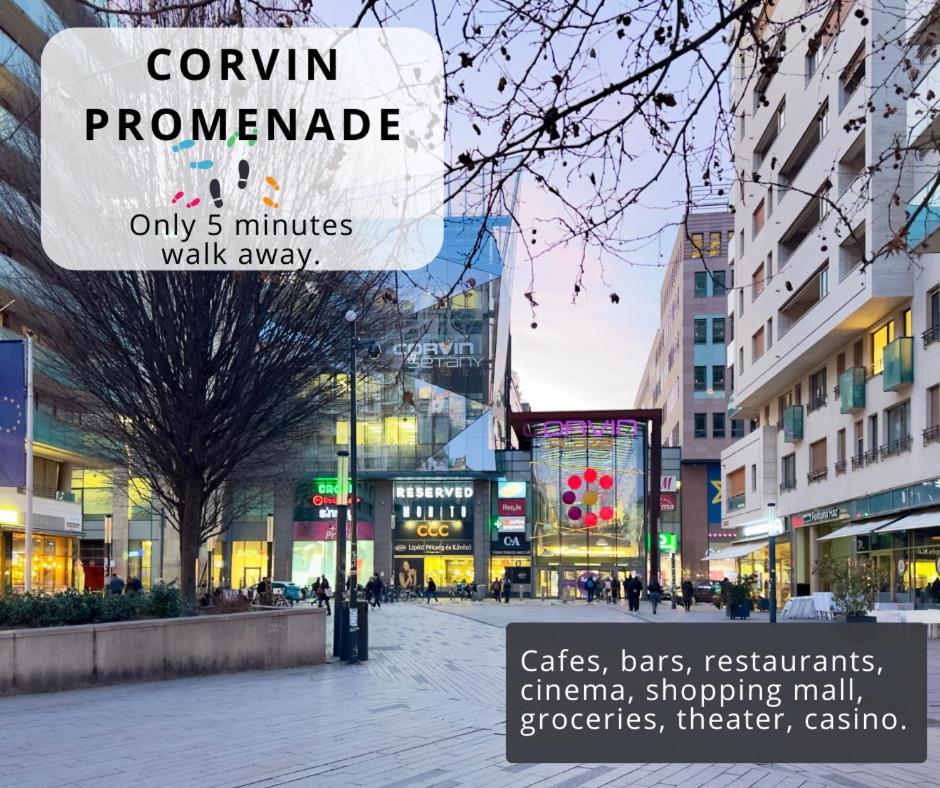 Apartmán Corvin - Free Parking- Budapešť